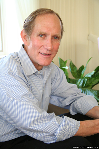 Nobel Laureate Dr. Peter Agre on the morning of his convocation speech