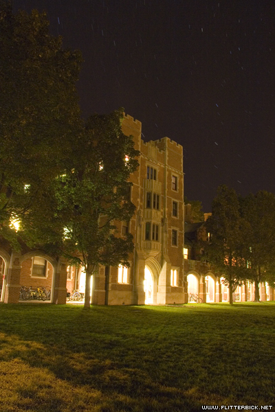 Stars spin above North Campus